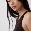 100% Cotton Crochet Mini Dress