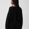 100% Cotton Crochet Relaxed Sweater
