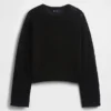 100% Cotton Crochet Relaxed Sweater