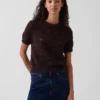 100% Cotton Crochet Sweater