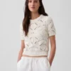 100% Cotton Crochet Sweater