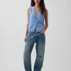 100% Cotton Pocket Sweater Vest