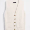 100% Cotton Pocket Sweater Vest