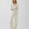 100% Cotton Relaxed Sweater Joggers