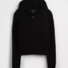 100% Cotton Relaxed Zip Sweater Hoodie