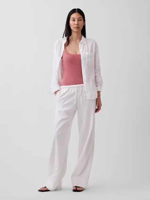 100% Linen Oversized Shirt