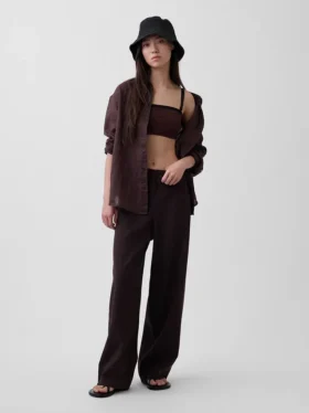 100% Linen Oversized Shirt
