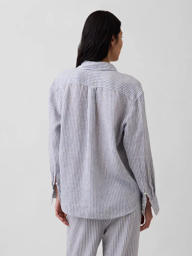 100% Linen Oversized Shirt