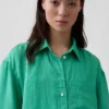 100% Linen Oversized Shirt