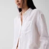 100% Linen Oversized Shirt