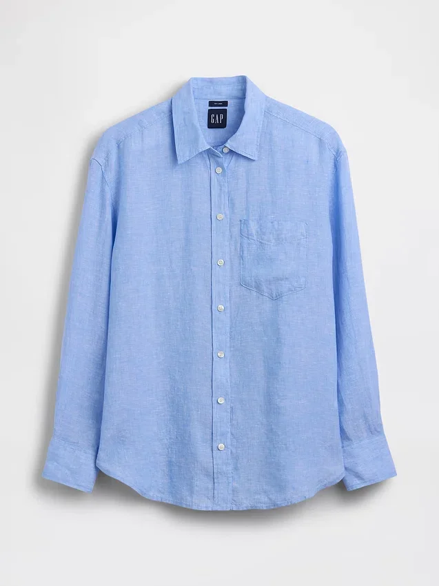 100% Linen Oversized Shirt