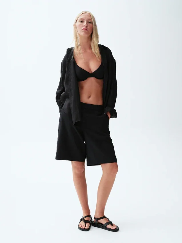 100% Linen Oversized Shirt