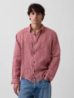 100% Linen Relaxed Shirt