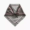 100% Silk Oversized Triangle Bandana Scarf
