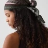 100% Silk Oversized Triangle Bandana Scarf
