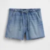 3.5” Low Slung Easy Denim Shorts