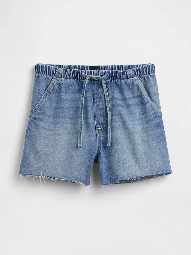3.5” Low Slung Easy Denim Shorts