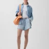 3.5” Ultrasoft Low Slung Easy Denim Shorts