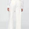 365 High Rise Linen-Blend Trousers