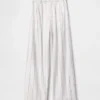 365 High Rise Linen-Blend Trousers