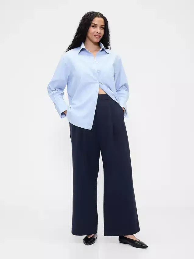 365 High Rise Pleated Trousers