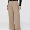 365 Low Rise Pleated Wide-Leg Trousers
