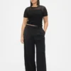 365 Low Rise Pleated Wide-Leg Trousers