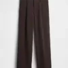 365 Low Rise Pleated Wide-Leg Trousers