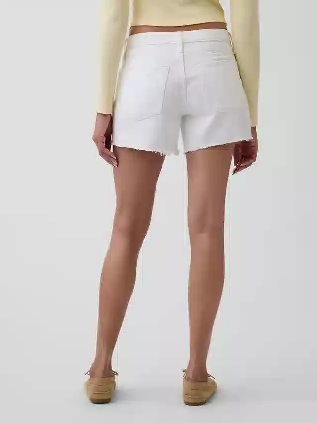 4" Mid Rise Ultrasoft Relaxed Cutoff Shorts