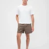 5.5" Linen-Blend Relaxed Shorts