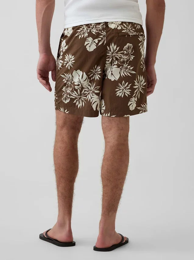 6" Relaxed Swim Trunks