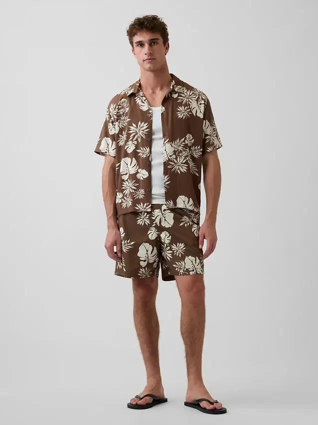6" Relaxed Swim Trunks