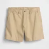 7.5" Linen-Cotton Shorts