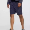 9" Linen-Cotton Easy Shorts