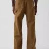 90S Loose Canvas Double-Knee Carpenter Pants