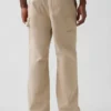 90S Loose Canvas Double-Knee Carpenter Pants