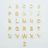 Admiral Row Gold Dainty Initial Necklace