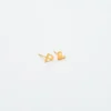 Admiral Row Gold Initial Earrings