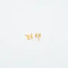 Admiral Row Gold Initial Earrings