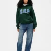 Adult Extra Heavyweight French Terry Oversized Logo Hoodie