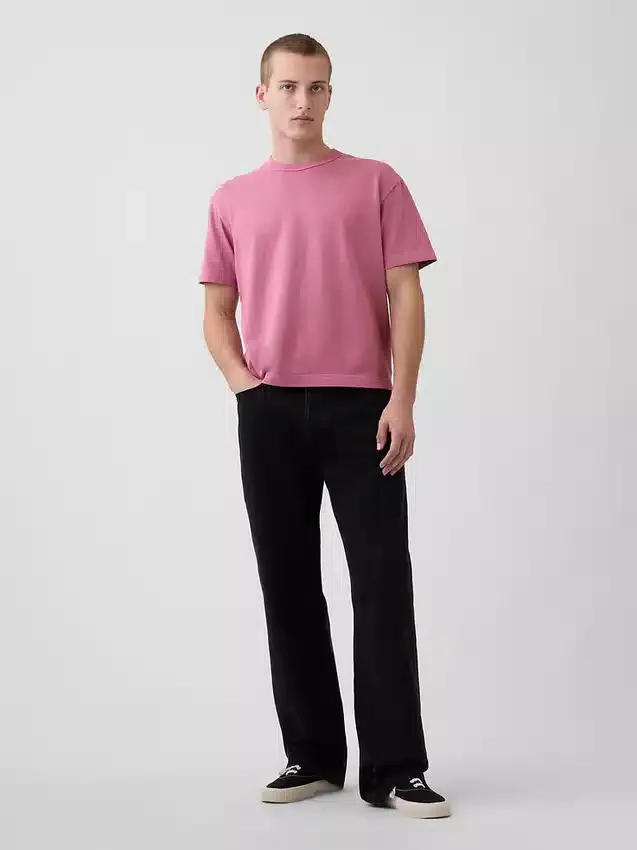 Adult Heavyweight Crop T-Shirt