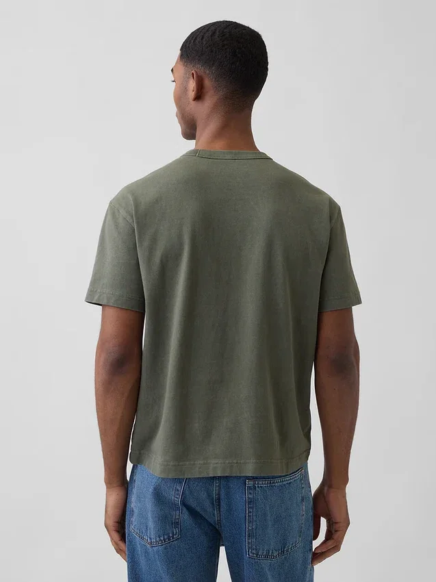 Adult Heavyweight Crop T-Shirt