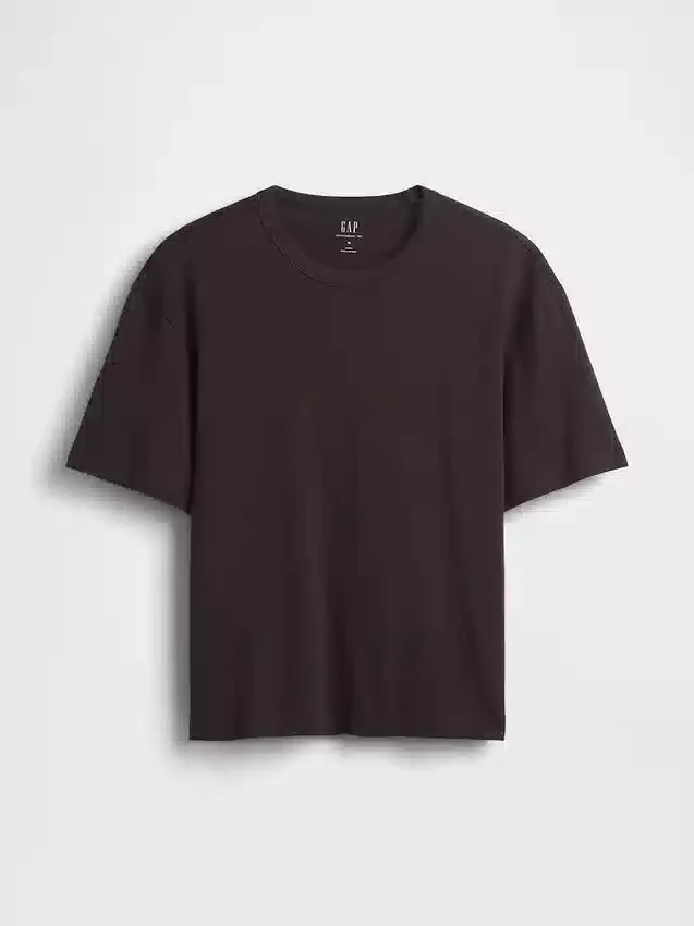 Adult Heavyweight Crop T-Shirt
