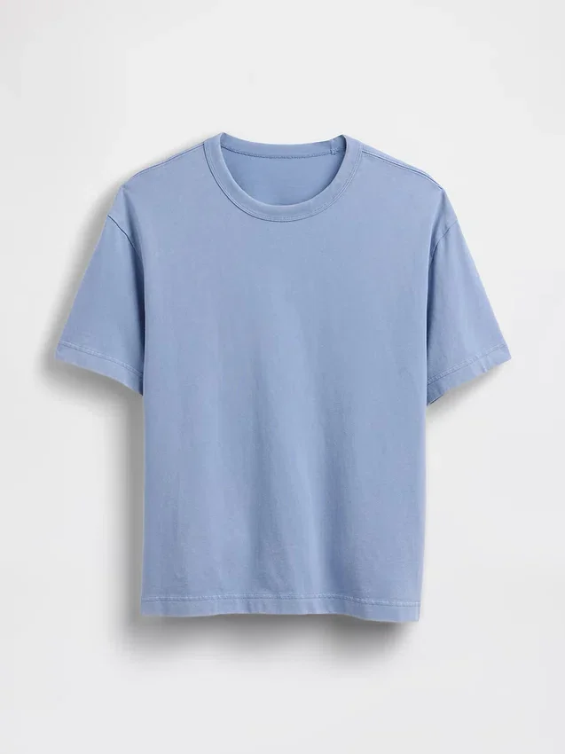 Adult Heavyweight Crop T-Shirt