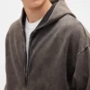 Adult Heavyweight Oversized Zip Hoodie