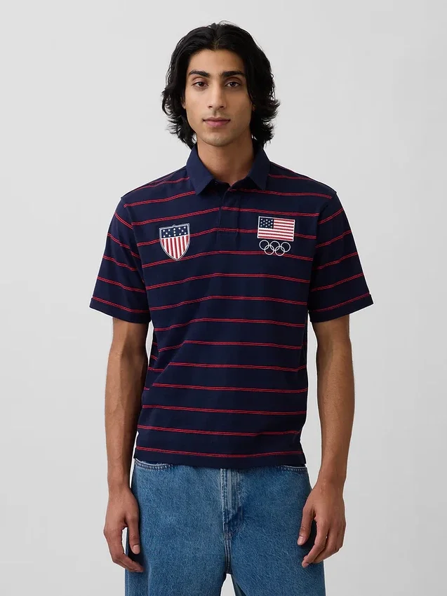 Adult Team Usa Polo Shirt