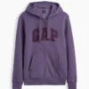 Adult Vintagesoft Arch Logo Zip Hoodie