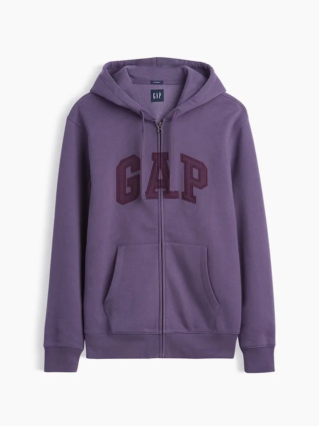 Adult Vintagesoft Arch Logo Zip Hoodie