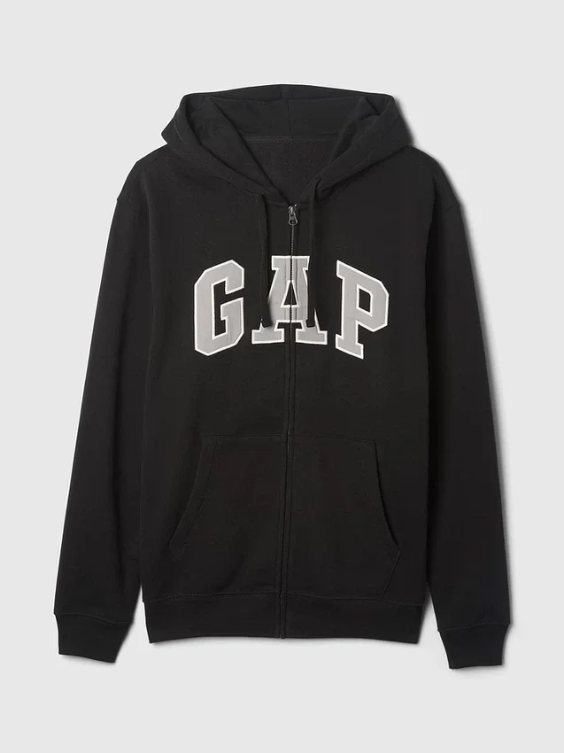 Adult Vintagesoft Arch Logo Zip Hoodie