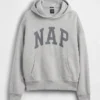 Adult Vintagesoft Nap Logo Hoodie